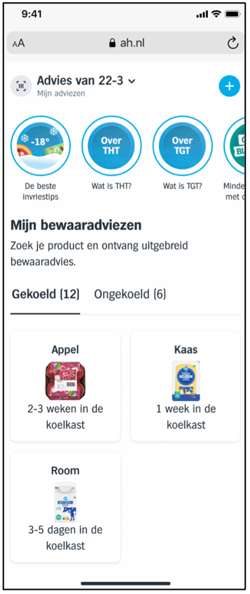 Bewaar & Bespaar - Promoting sustainability with GPT-4V - Albert Heijn