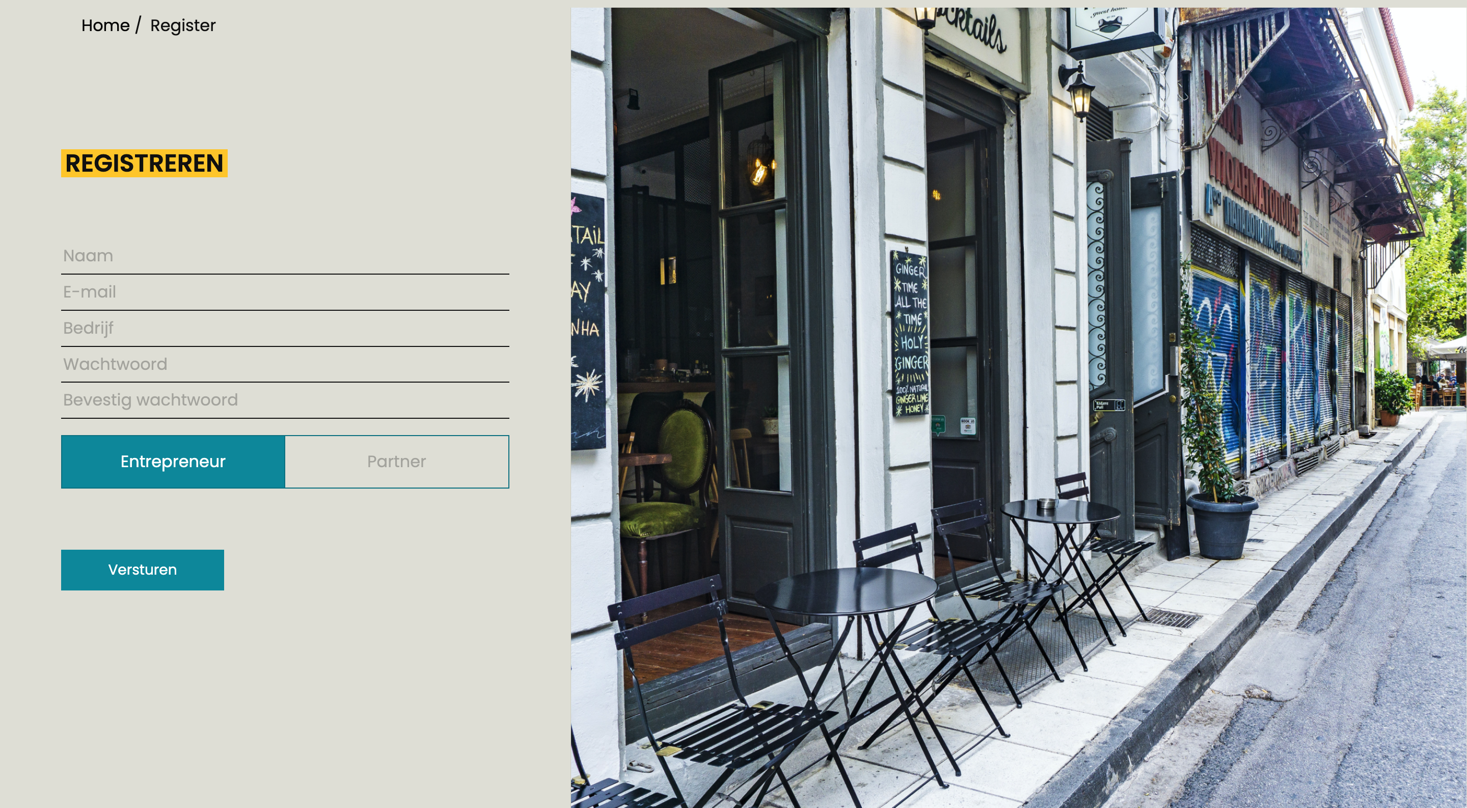 Event & community platform - Happy Hospitality Collective